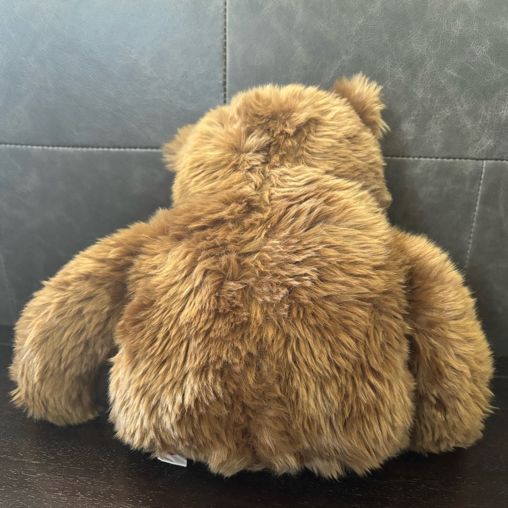 Vintage 1995 Classic TY Plush Brown Teddy Bear Nutmeg - Picture 8 of 10